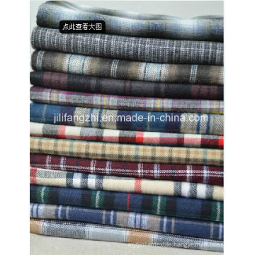 Shirting/Bedding/Grid/Woven/Combed/Flannel Fabric